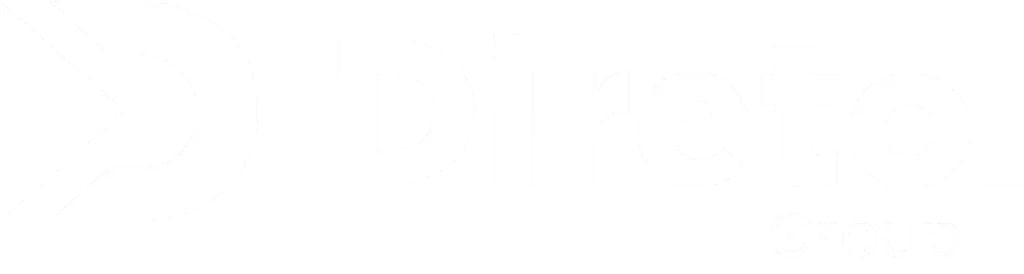 Logo Horizontal Direto Group Contraste